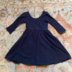 Alice And Ames Ballet Twirl Dress 5 GUC Navy